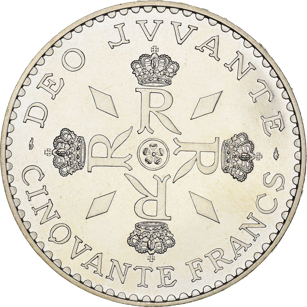 Moneta, Monaco, Rainier III, 50 Francs, 1974, ESSAI, SPL, Argento, KM:E66