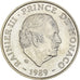 Moneda, Mónaco, Rainier III, 100 Francs, 1989, Paris, ESSAI, SC, Plata, KM:164
