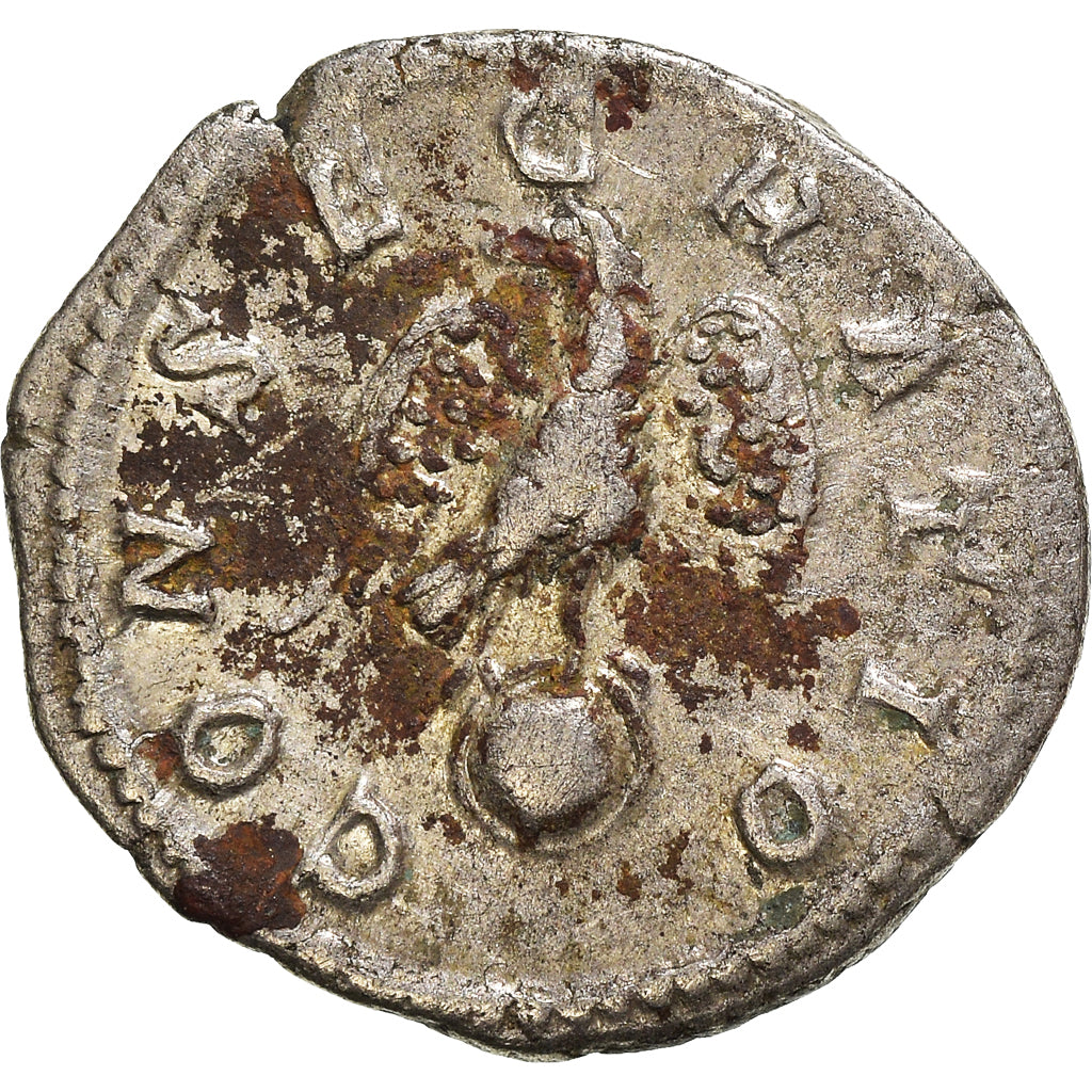 Münze, Divus Septimius Severus, Denarius, 211, Rome, SS+, Silber, RIC:191C