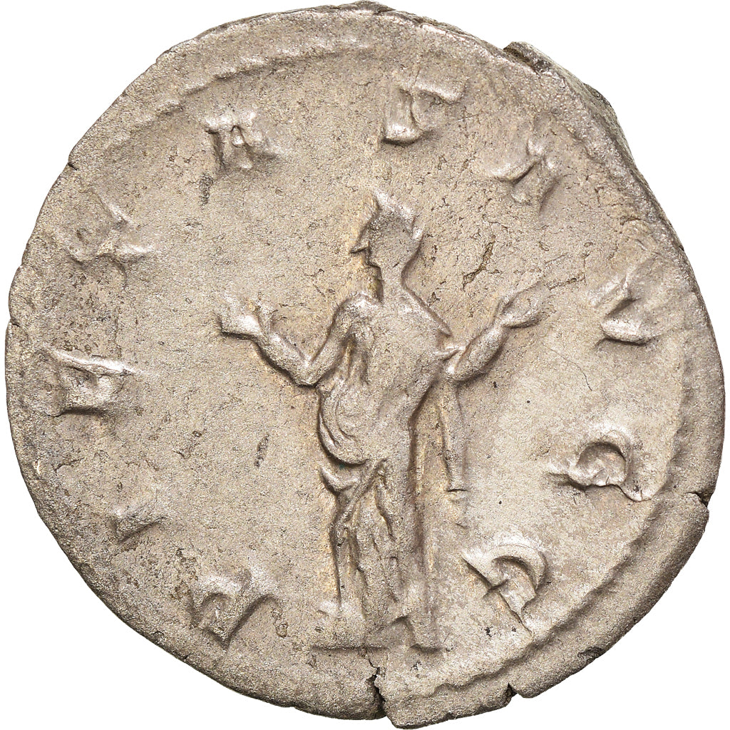 Coin, Trebonianus Gallus, Antoninianus, 252, Roma, EF(40-45), Billon, RIC:41
