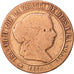 Spagna, Isabel II, 5 Centimos, 1868, B+, Rame, KM:635.1