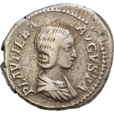 Monnaie, Plautille, Denier, 204, Roma, TB+, Argent, RIC:369