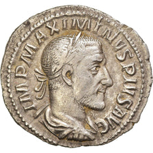 Coin, Maximinus I Thrax, Denarius, 236, Rome, AU(50-53), Silver, RIC:13
