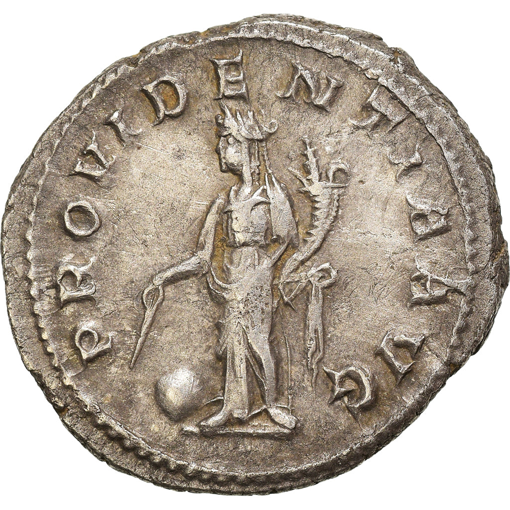 Coin, Maximinus I Thrax, Denarius, 236, Rome, AU(50-53), Silver, RIC:13