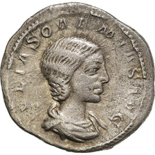 Coin, Julia Soaemias, Denarius, 219, Roma, VF(30-35), Silver, RIC:243