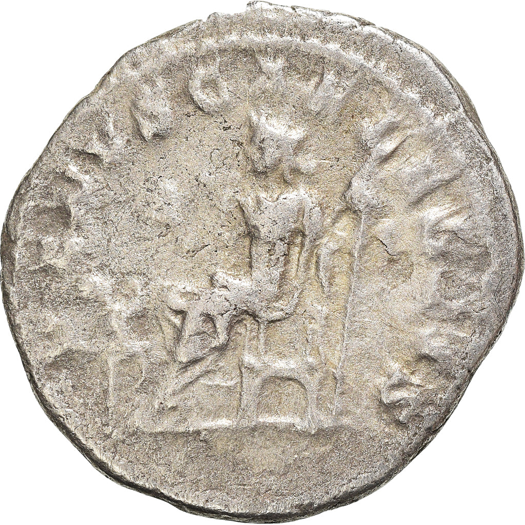 Coin, Julia Soaemias, Denarius, 219, Roma, VF(30-35), Silver, RIC:243
