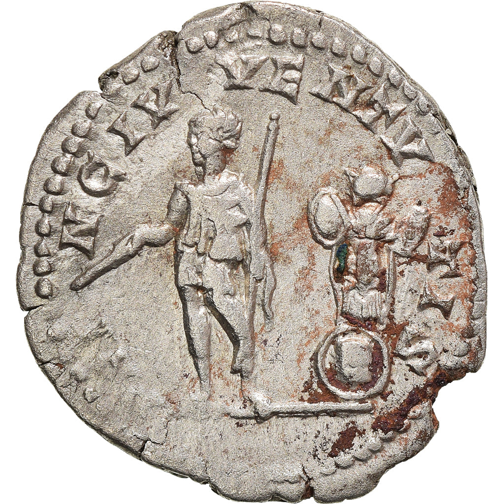 Moneta, Geta, Denarius, 200, Rome, BB+, Argento, RIC:18