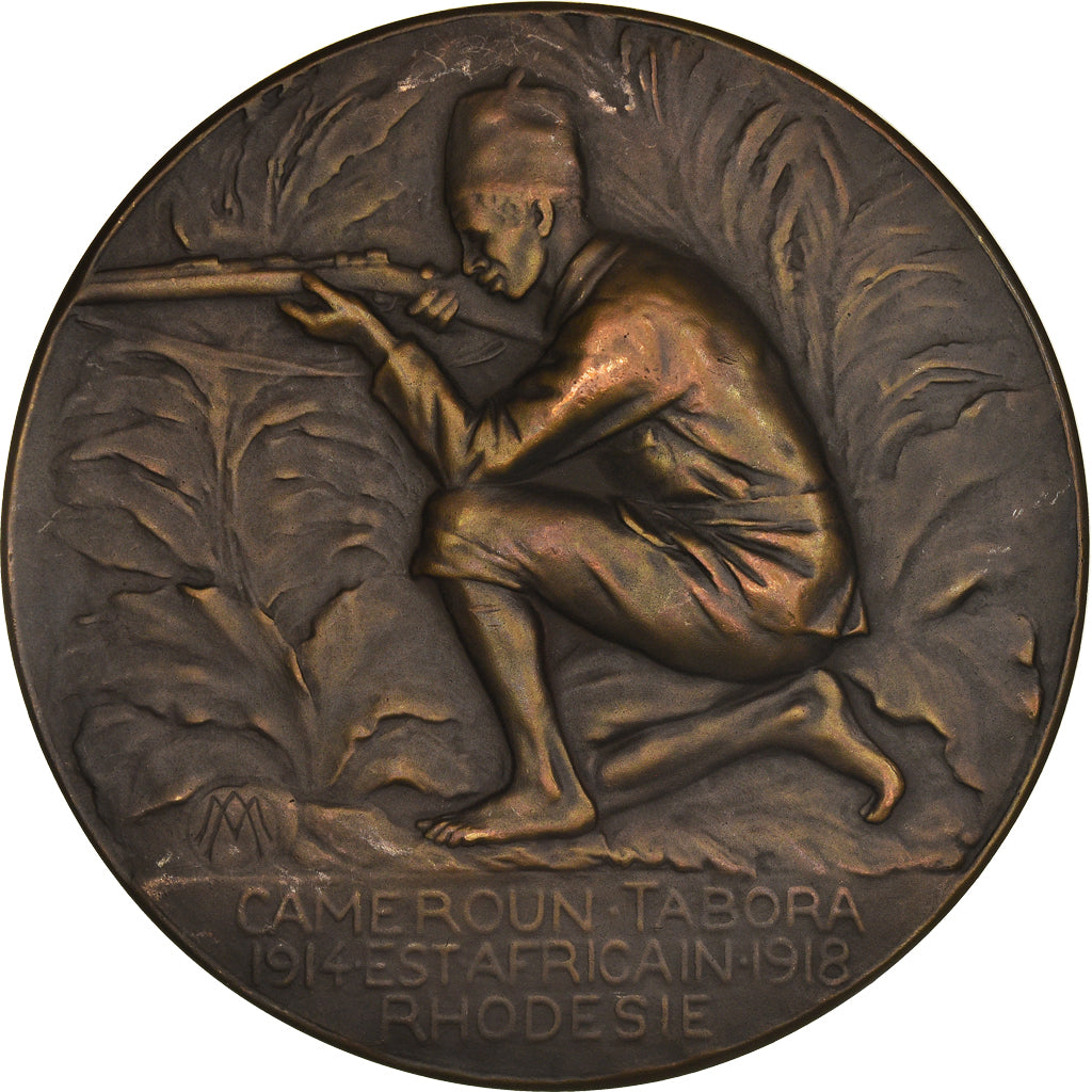 Belgisch-Kongo, Medaille, Ruanda, Campagnes de la Force Publique en 1914-1918