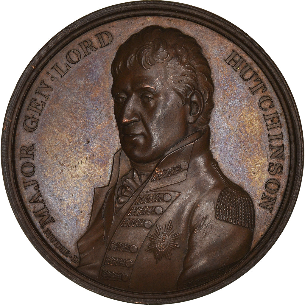 Gran Bretagna, medaglia, Lord Hutchinson, Peace Treaty of Egypt, 1801, SPL