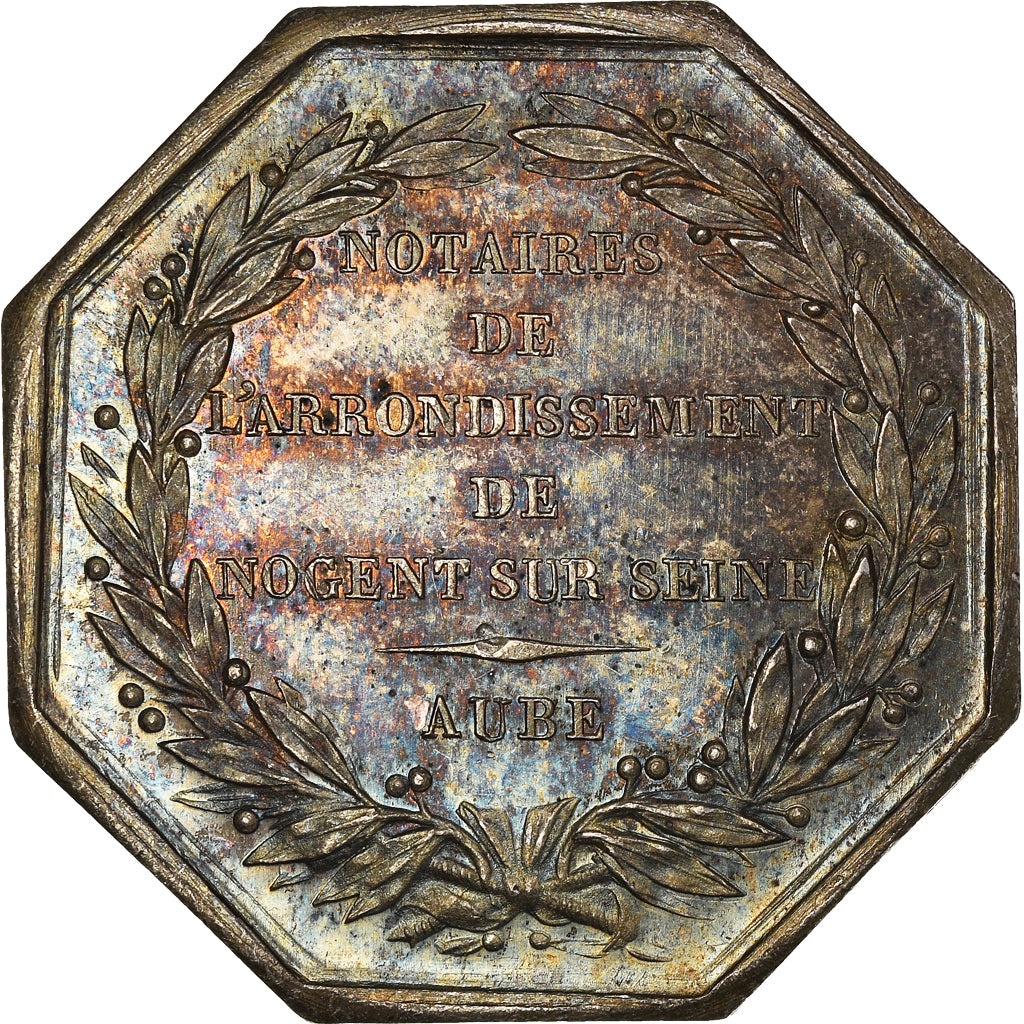 Frankrijk, Token, Notaires de l'Arrondissement de Nogent-sur-Seine, Pingret, PR