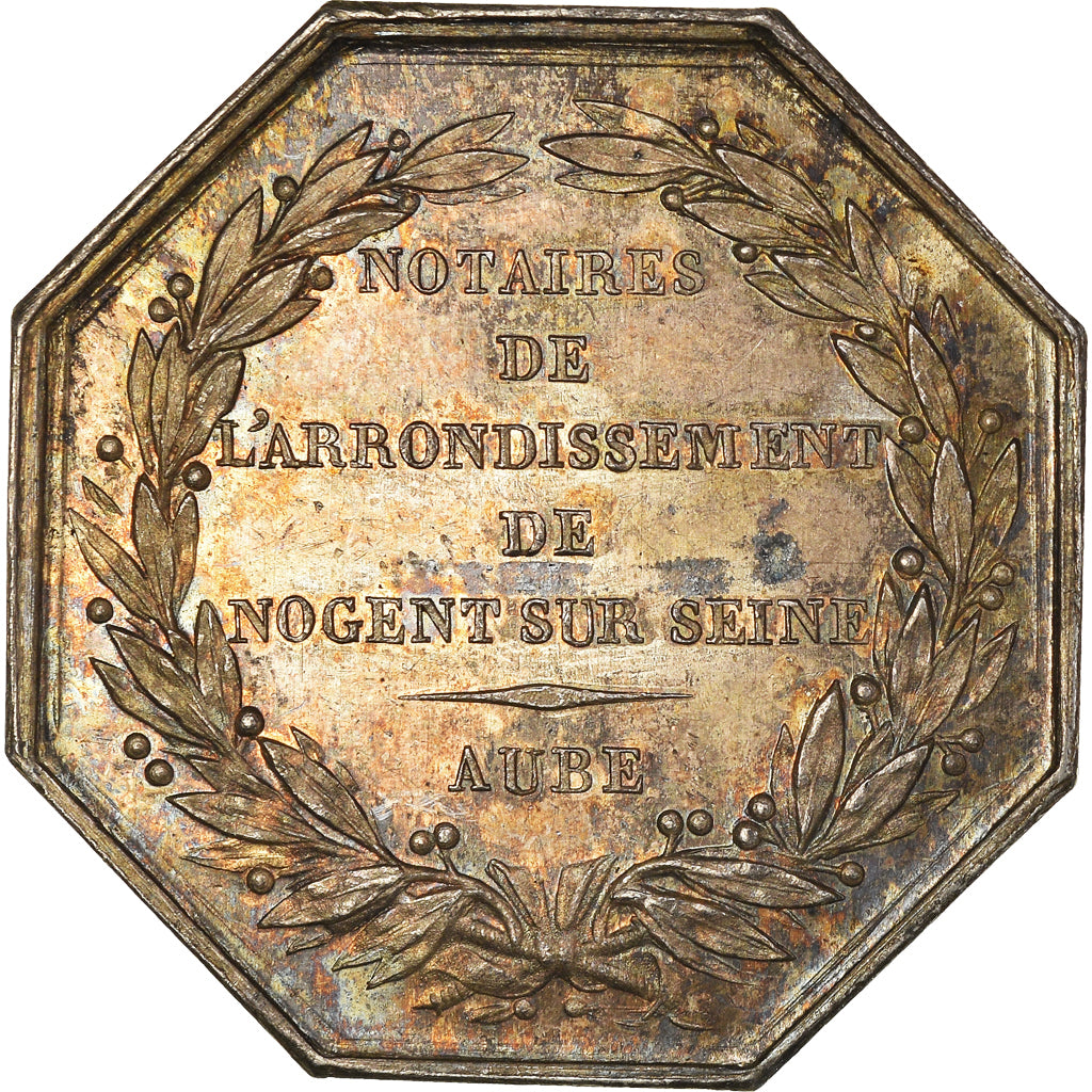 Francia, Token, Notaires de l'Arrondissement de Nogent-sur-Seine, Pingret, SPL