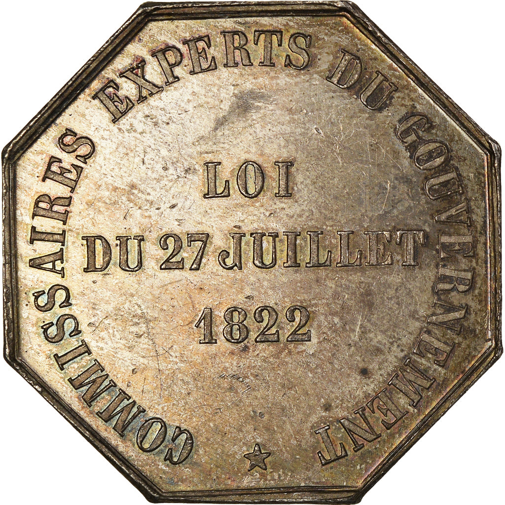 Francja, Token, Commissaires experts du gouvernement, 1831, Domard, AU(55-58)