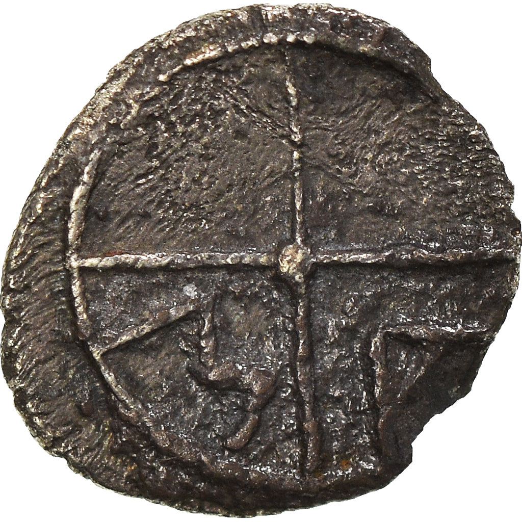 Coin, Massalia, Obol, 121-82 BC, Marseille, EF(40-45), Silver, SNG-Cop:723-8