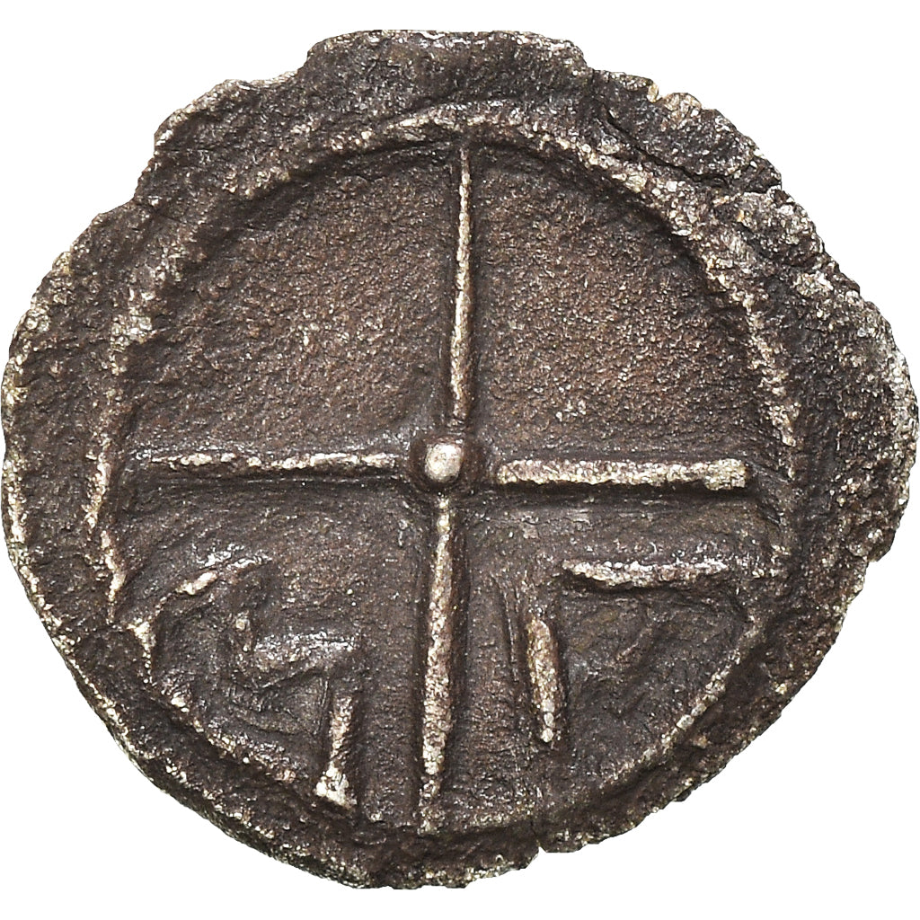 Coin, Massalia, Obol, 121-82 BC, Marseille, EF(40-45), Silver, SNG-Cop:723-8
