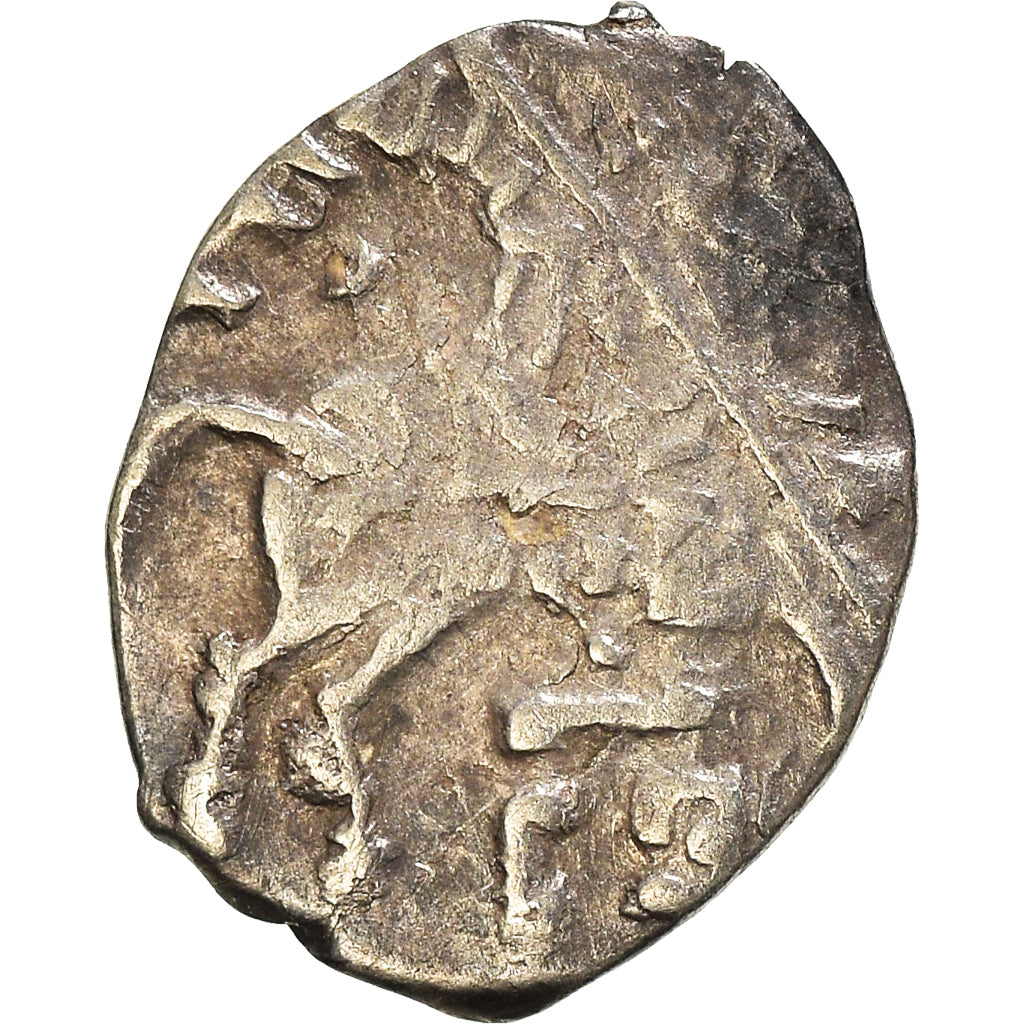 Moneta, Russia, Peter I, Kopek, 1682-1725, Moscow, VF(30-35), Srebro