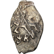 Münze, Russland, Peter I, Kopek, 1702, Moscow, S+, Silber