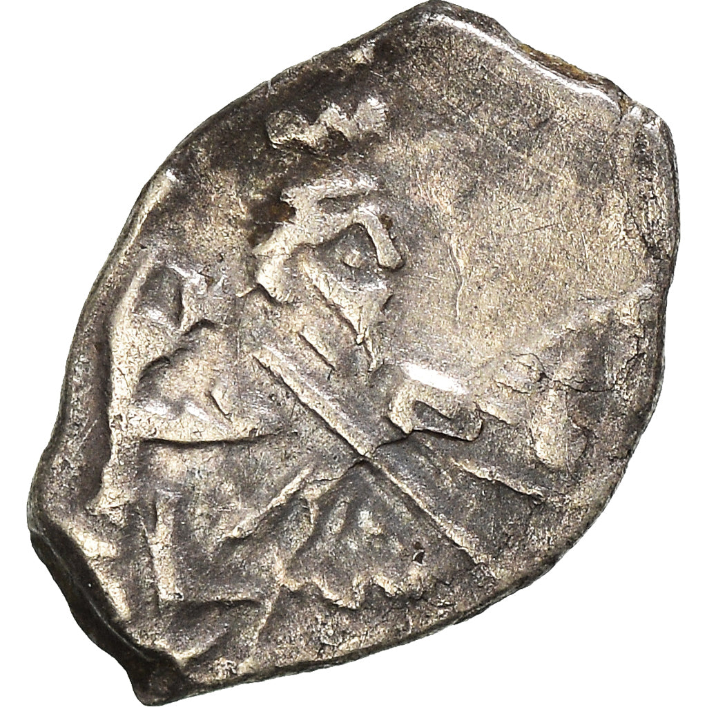 Coin, Russia, Peter I, Kopek, 1682-1725, Moscow, VF(30-35), Silver