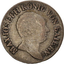 Münze, Deutsch Staaten, BAVARIA, Maximilian IV, Josef, 6 Kreuzer, 1813, S
