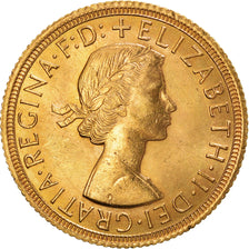 Monnaie, Grande-Bretagne, Elizabeth II, Sovereign, 1962, Londres, SPL+, Or