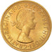 Coin, Great Britain, Elizabeth II, Sovereign, 1965, MS(63), Gold, KM:908