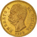 Moeda, Itália, Umberto I, 20 Lire, 1882, Rome, MS(60-62), Dourado, KM:21