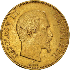 Coin, France, Napoleon III, Napoléon III, 100 Francs, 1855, Paris, EF(40-45)