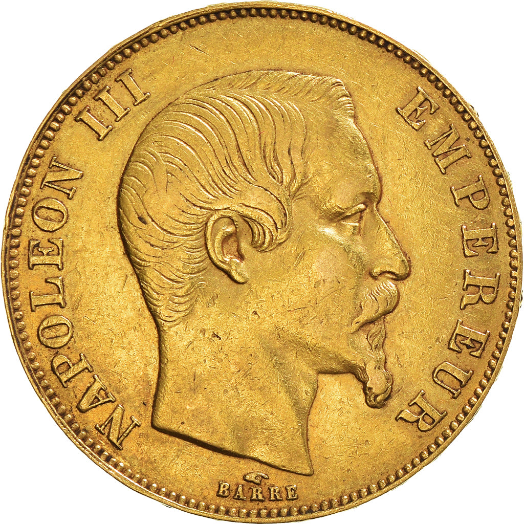 Monnaie, France, Napoleon III, Napoléon III, 50 Francs, 1857, Paris, TTB, Or
