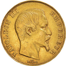Monnaie, France, Napoleon III, Napoléon III, 50 Francs, 1857, Paris, TTB, Or