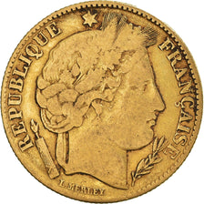 Munten, Frankrijk, Cérès, 10 Francs, 1851, Paris, FR, Goud, KM:770