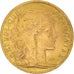 Munten, Frankrijk, Marianne, 10 Francs, 1910, Paris, ZF+, Goud, KM:846