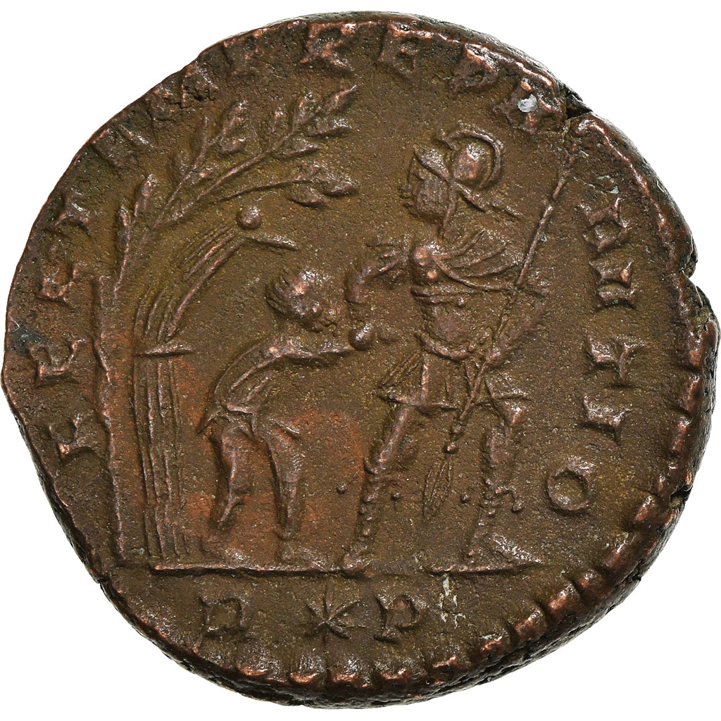 Monnaie, Constans, Centenionalis, 348-350, Rome, TTB+, Bronze, RIC:140
