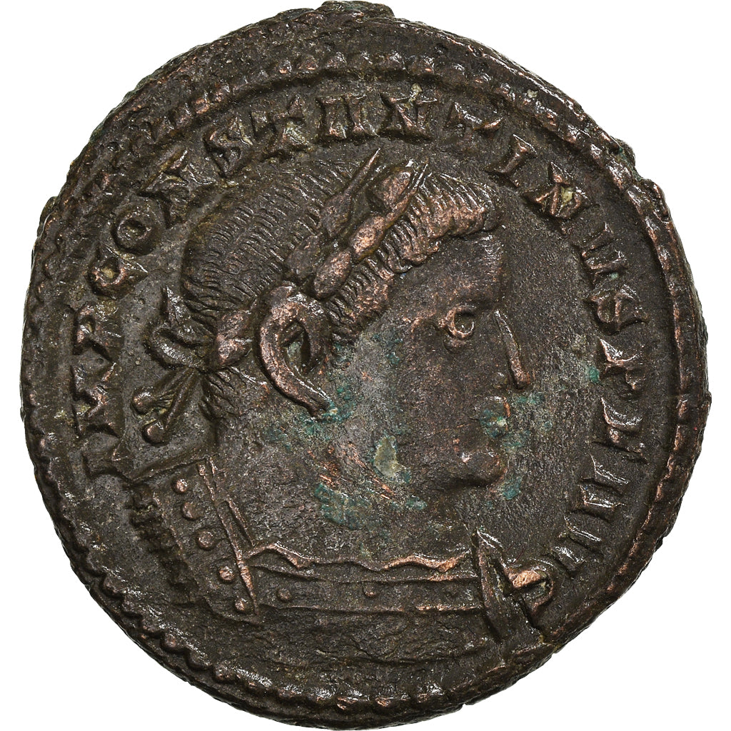 Moneta, Constantine I, Nummus, 310, London, AU(50-53), Miedź, RIC:121a
