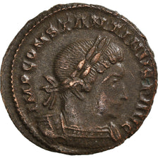 Coin, Constantine I, Nummus, 312-313, London, AU(50-53), Copper, RIC:281