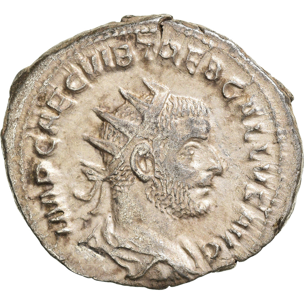 Moneta, Trebonianus Gallus, Antoninianus, 253, Rome, BB+, Biglione, RIC:39