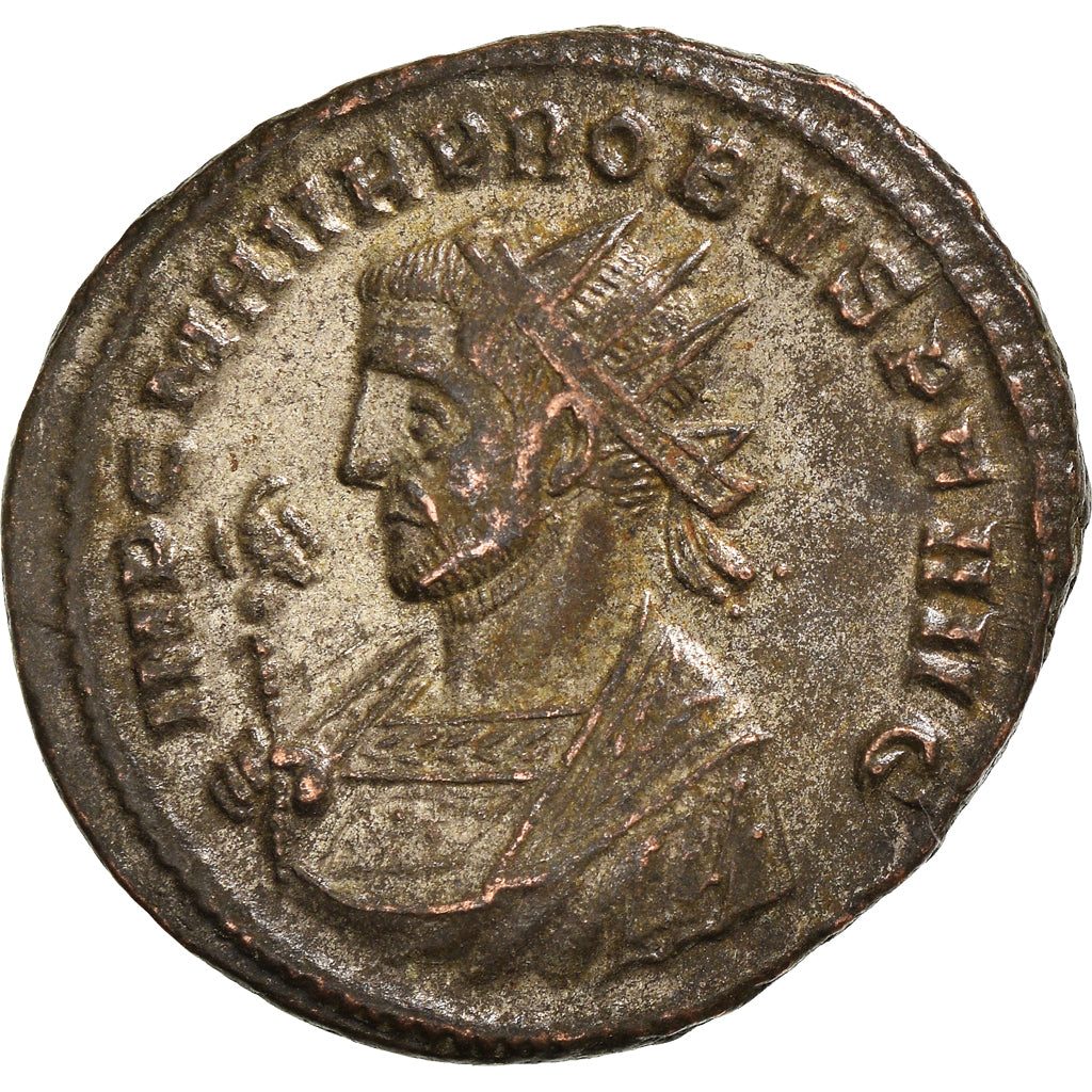 Coin, Probus, Antoninianus, 280, Siscia, AU(55-58), Billon, RIC:670