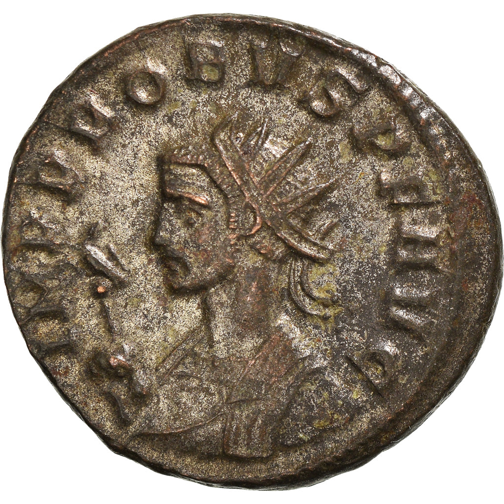 Coin, Probus, Antoninianus, 280, Siscia, AU(55-58), Billon, RIC:748