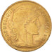 Moeda, França, Marianne, 10 Francs, 1910, Paris, AU(50-53), Dourado, KM:846