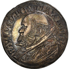 Moneda, Estados italianos, PAPAL STATES, Paul V, Testone, 30 Baiocchi, 1609