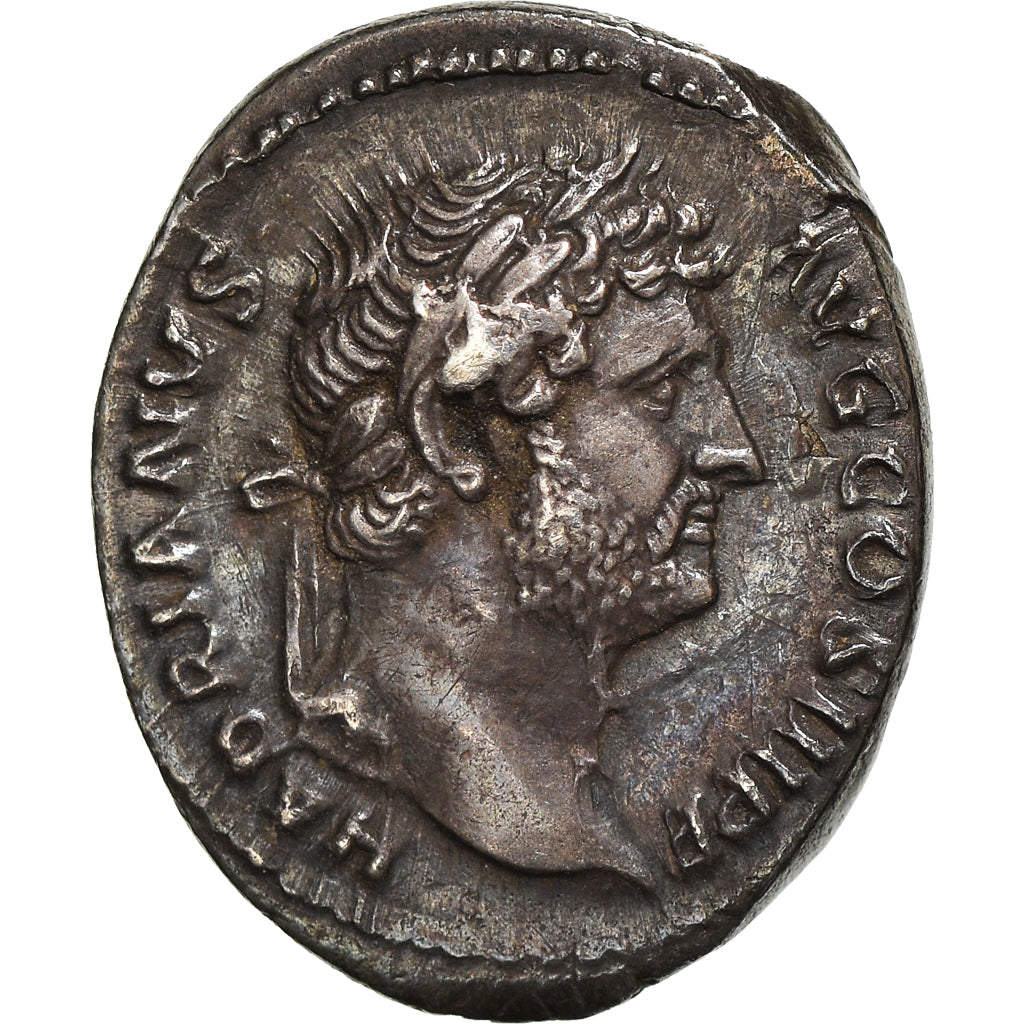 Coin, Hadrian, Denarius, 132, Rome, AU(55-58), Silver, RIC:327