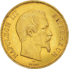 Moneta, Francja, Napoleon III, Napoléon III, 100 Francs, 1855, Paris
