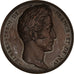 France, Medal, Charles X, Inauguration du Palais de Justice d'Orléans, 1824