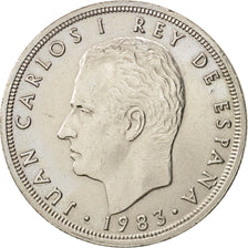 Spain, Juan Carlos I, 50 Pesetas, 1983, AU(50-53), Copper-nickel, KM:825