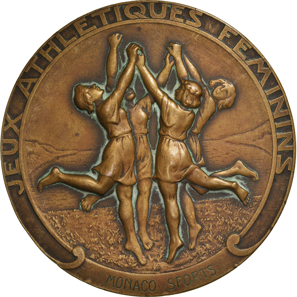 Monaco, Medal, Monte-Carlo, Jeux Athlétiques féminins, 1921-22, Szirmaï