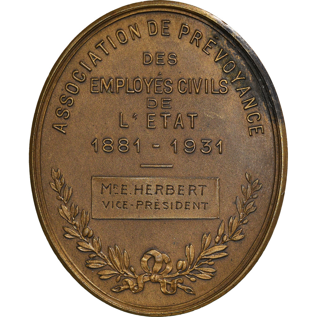 France, Médaille, Association de Prévoyance des Employés civils de l'Etat