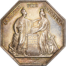 France, Token, Banque de France, An VIII, Dumarest, MS(60-62), Silver