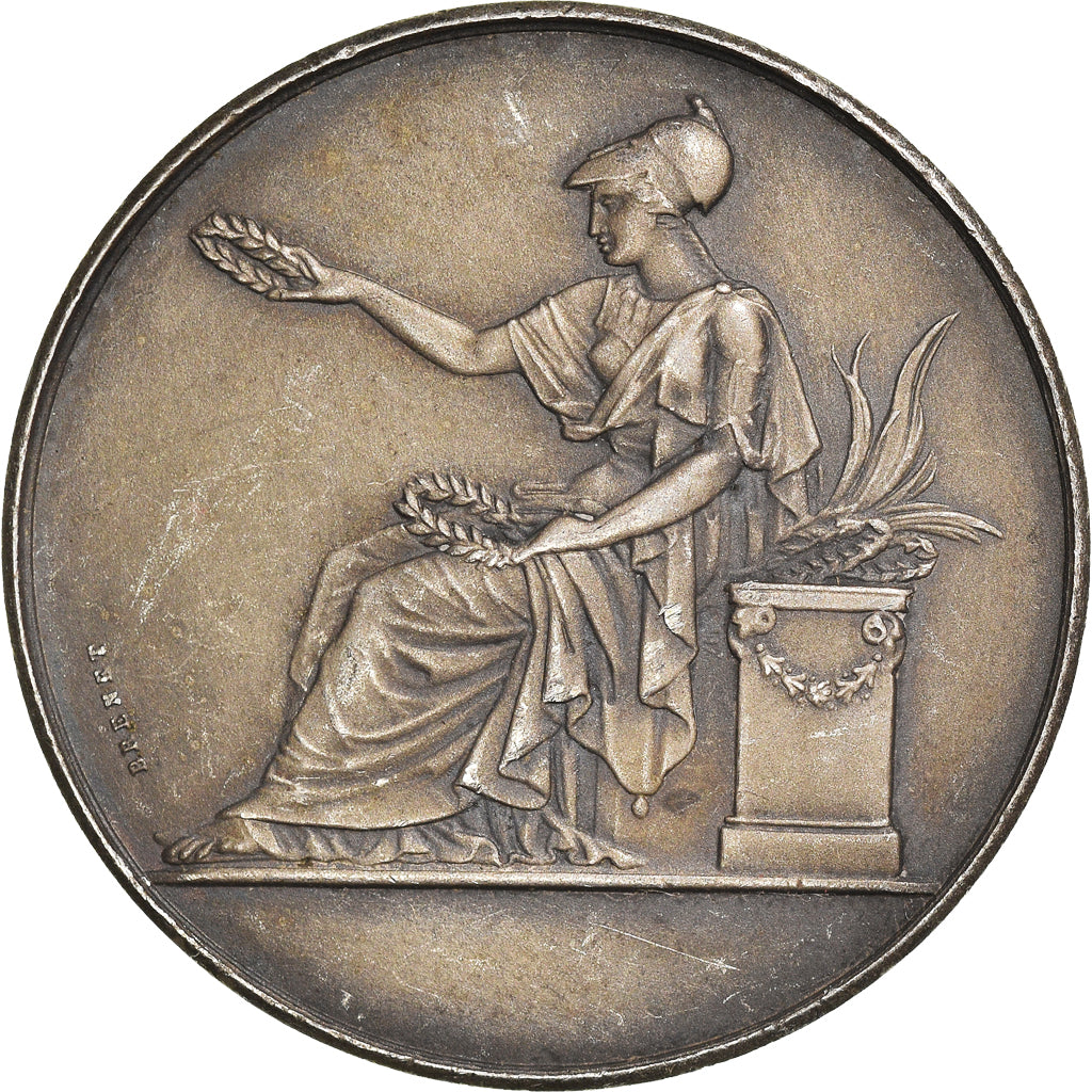 France, Médaille, Cours Dieterlen, Simone Sachs, 1920, Brenet, TTB+, Bronze