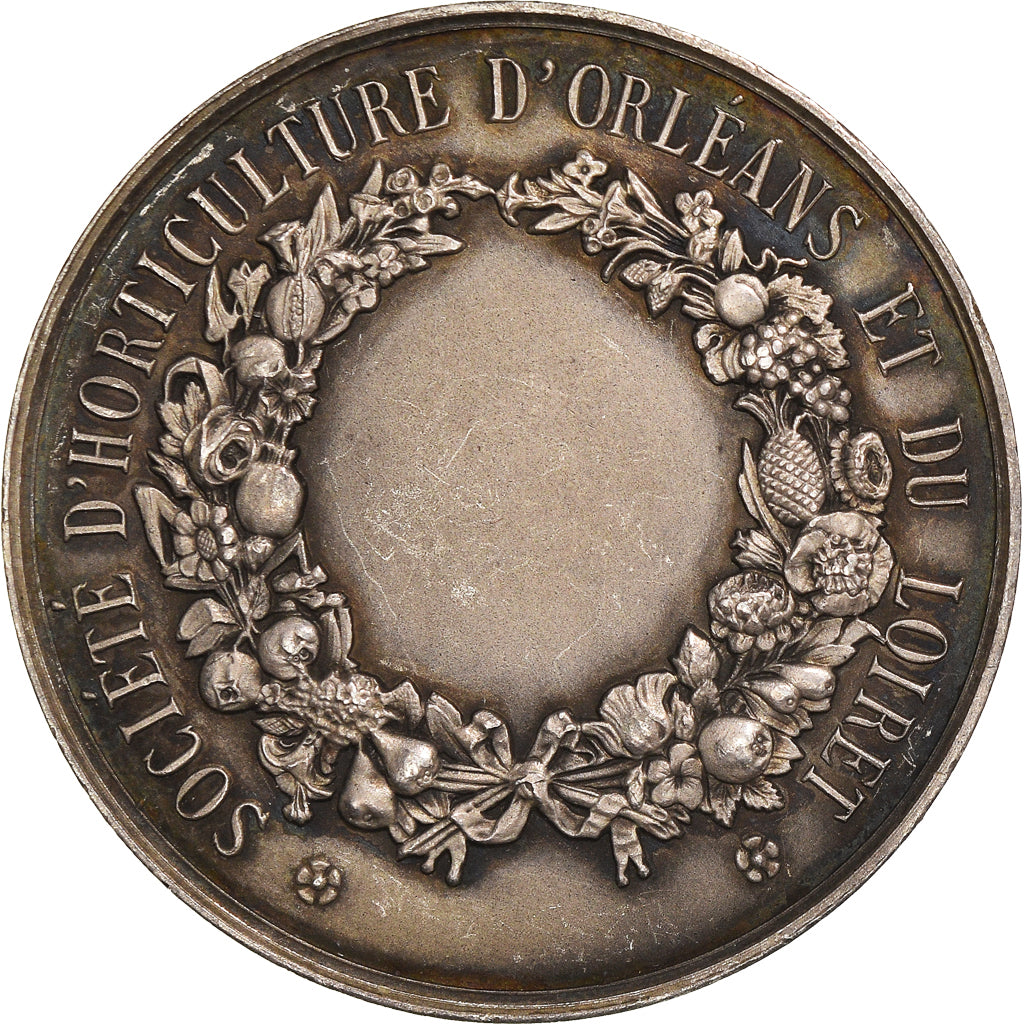 France, Médaille, Société d'Horticulture d'Orléans et du Loiret, SUP, Argent