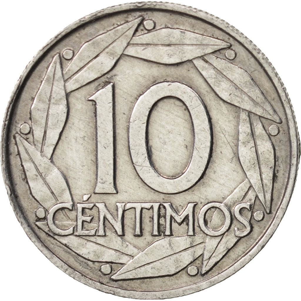 Münze, Spanien, Francisco Franco, caudillo, 10 Centimos, 1959, SS+, Aluminium