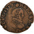 Moneta, Francia, Henri III, Double Tournois, 1579, Dijon, MB+, Rame