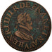 Moneta, Francia, Henri IV, Double Tournois, 1608, Paris, BB, Rame, CGKL:222